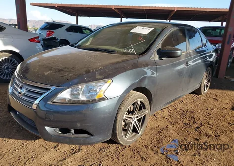 2013 Nissan Sentra Sv from USA, damaged, VIN 3N1AB7AP7DL684639